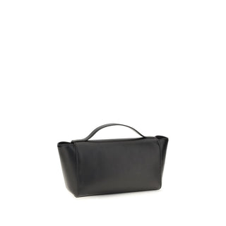 Black Calf Leather Bos Taurus Clutch Bag