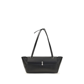 Black Calf Leather Bos Taurus Shoulder Bag
