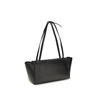 Black Calf Leather Bos Taurus Shoulder Bag