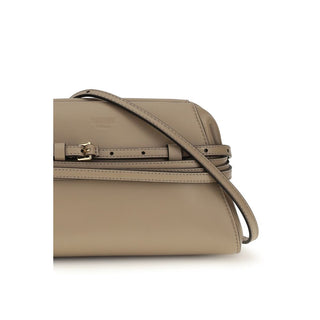 Beige Goatskin Clutch Bag