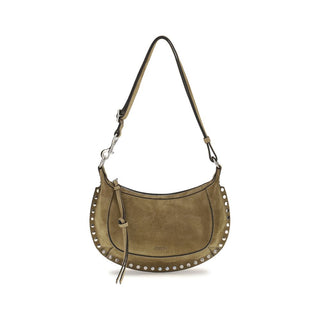 Beige Calf Leather Bos Taurus Shoulder Bag