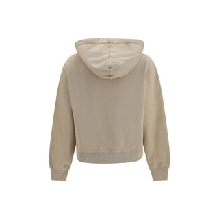 Beige Cotton Sweatshirt