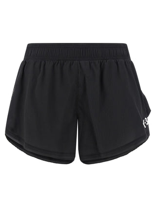 Black Polyamide Bermuda Shorts