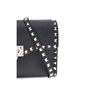 Black Calf Leather Bos Taurus Shoulder Bag