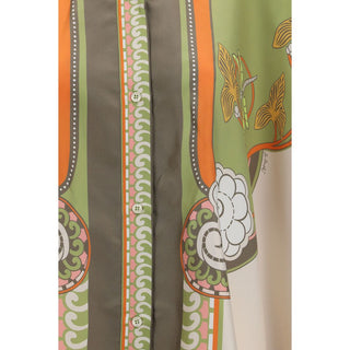 Multicolor Silk Shirt