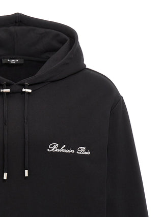 Black Cotton Sweatshirt