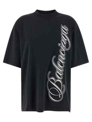 Black Cotton T-Shirt
