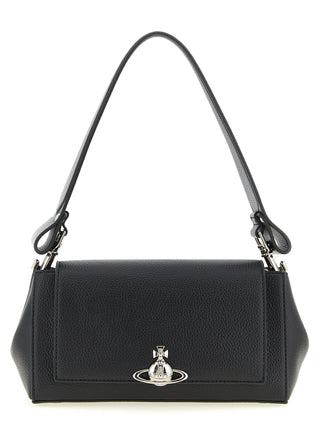 Black Polyethylene Shoulder Bag