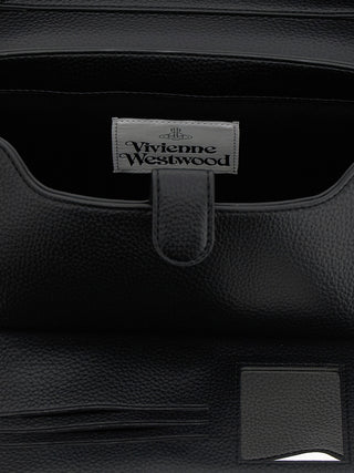 Black Polyethylene Shoulder Bag