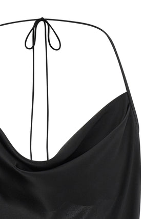 Black Silk Tank Tops