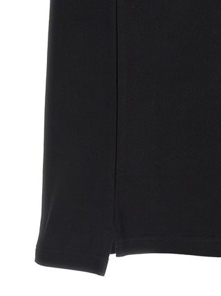 Black Cotton Polo Shirt