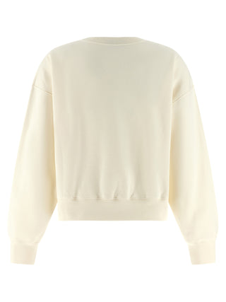 Sudadera blanca de algodón
