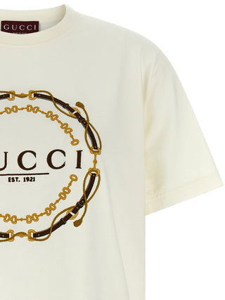 White Fabric T-Shirt