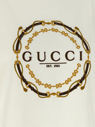 White Fabric T-Shirt