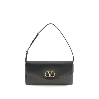 Black Calf Leather Bos Taurus Shoulder Bag