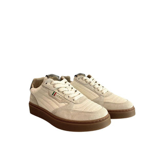 Beige Suede Mens Sneaker