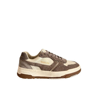 Grey Leather Men Sneaker