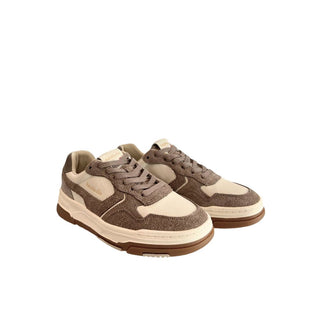 Grey Leather Men Sneaker