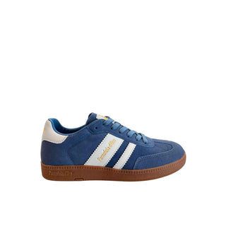 Blue Suede Men's Sneakers