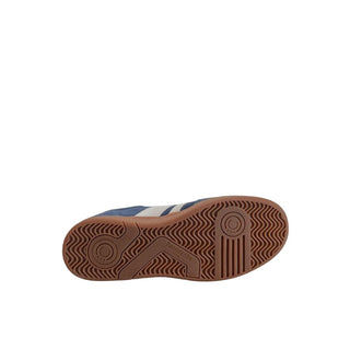 Zapatillas de ante azul para hombre