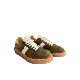 Green Suede Men Sneaker