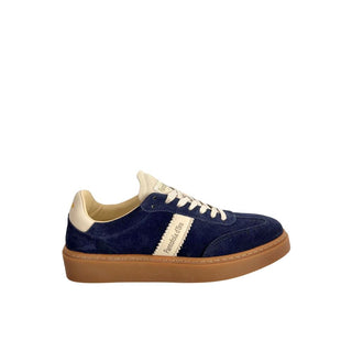 Blue Suede Men Sneakers