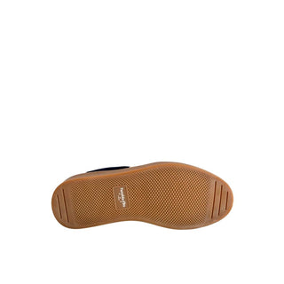 Zapatillas de ante azules para hombre