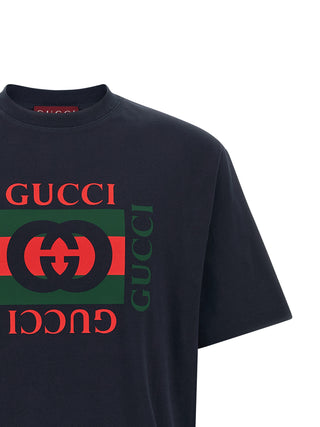 Blue Cotton T-Shirt