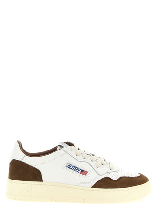 Brown Cowhide Low Top Sneakers