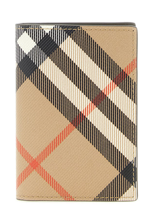 Tarjetero de polietileno beige
