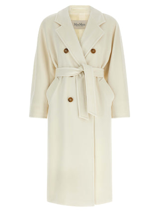 White Virgin Wool Coat