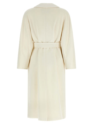 White Virgin Wool Coat