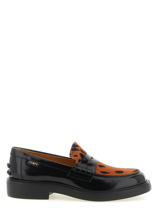 Mocasines Slip-On de Ternera Negra