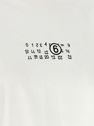 Camiseta de algodón blanca
