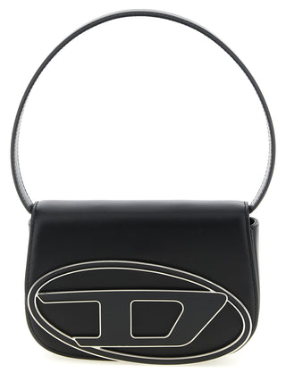 Black Cowhide Shoulder Bag