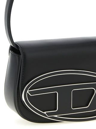 Black Cowhide Shoulder Bag