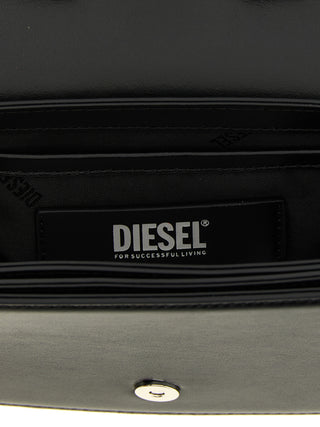 Black Cowhide Shoulder Bag