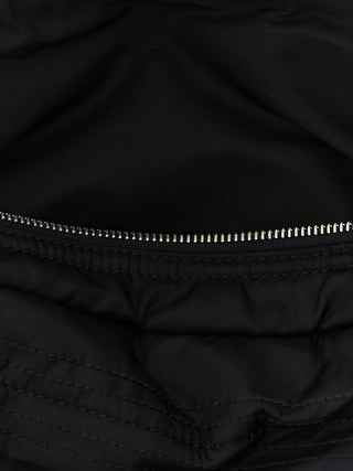 Black Polyamide Crossbody Bag