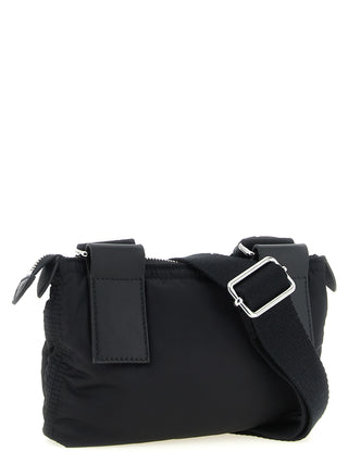 Bolso bandolera negro de poliamida