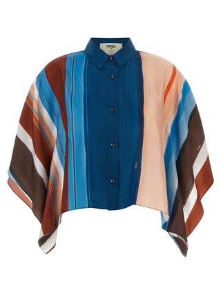 Multicolor Silk Blouse