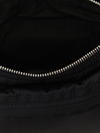 Bolso bandolera negro de poliamida
