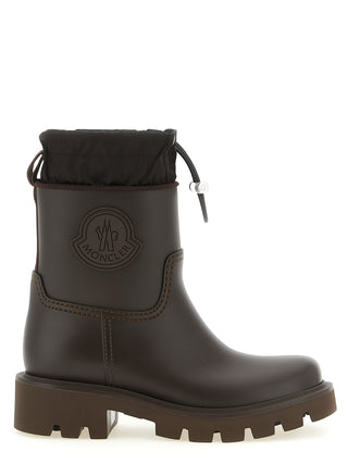 Brown Pvc Ankle Boots