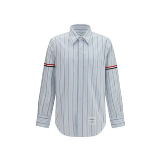 Blue Cotton Dress Shirt