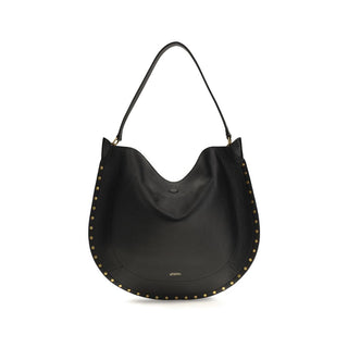Black Calf Leather Bos Taurus Shoulder Bag