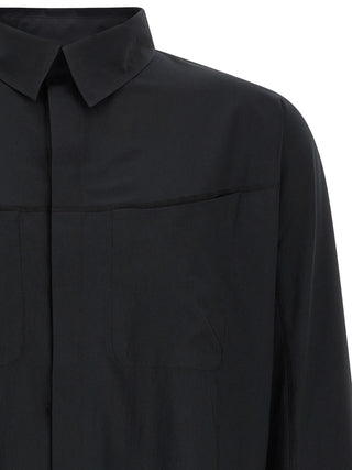 Black Polyester Blouse