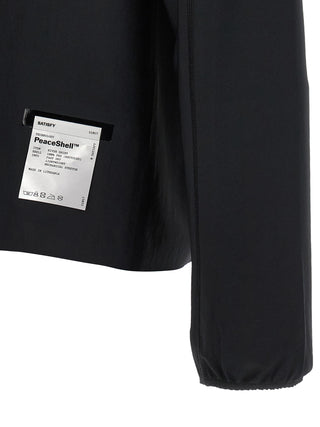Black Polyester Blouse