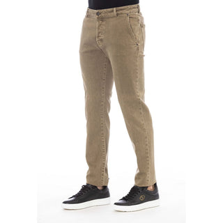 Pantalón de algodón verde para hombre  