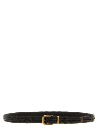 Brown Leather Regular Belt