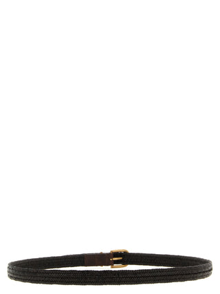 Brown Leather Regular Belt