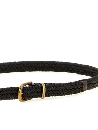 Brown Leather Regular Belt
